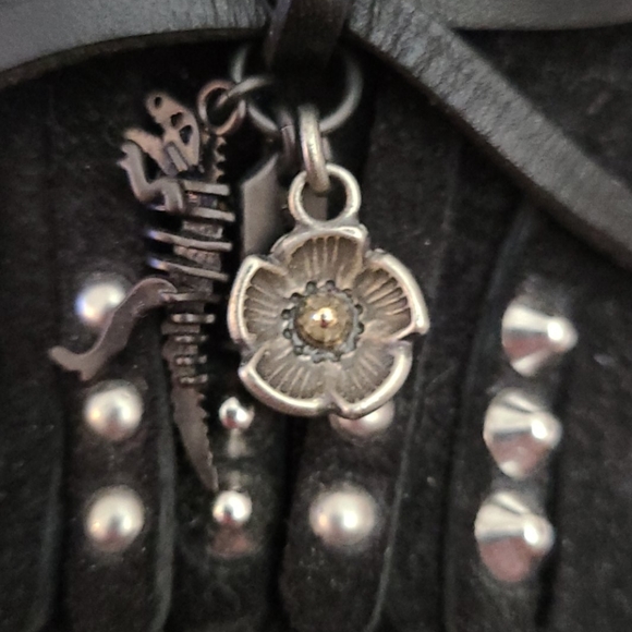 COACH REXY ROCCASIN EMBELLISHED MOCCASIN FLATS - Picture 2 of 8